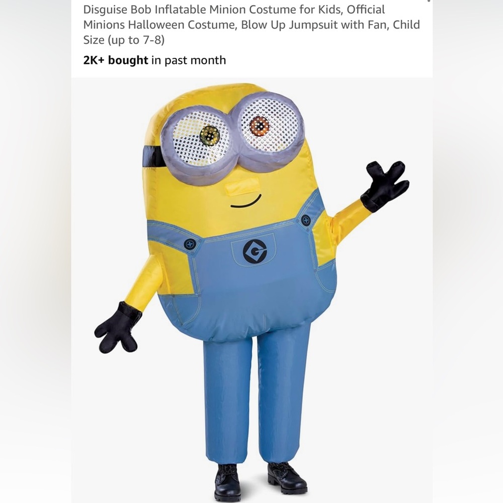 Minion Inflatable Costume